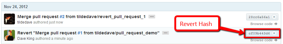 reverting-a-pull-request-on-github